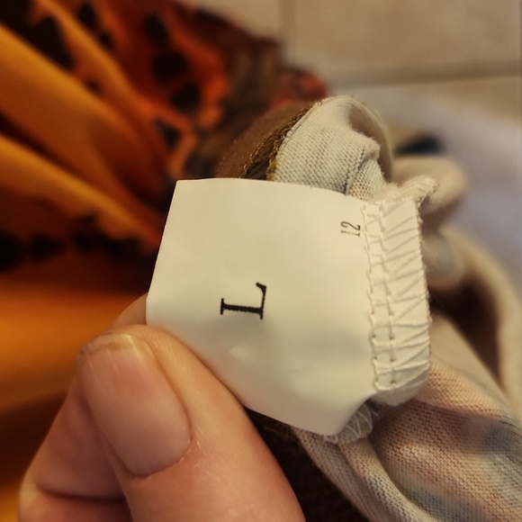 Elegant Ombre Tie Dye Maxi Dress With Pockets, L - Picture 15 of 15